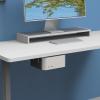 Laptop Under Desk Mount - Computer Storage Bracket, Quick Access Side Desk Organizer | PC Tablet Keyboard Storage Mount Holder, Computer Storage Stand for Work Study, Laptop Display Bracket Supplies view 2