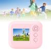 Instant Print Camera with Doodle Function, 48MP HD 6X Zoom Photo Printer, Creative Learning Gift for Children, Built in MP3 & Games (Pinkish) view 1