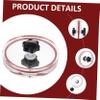 CAXUSD 1pc Record Label Saver Clamp with Transparent Design Vinyl Record Protector for Easy Cleaning and Maintenance for Preserving Your Valuable Discs view 4