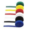 5M Self Adhesive Fastener 10/12/15/20/25mm Hook Loop Tape Organizer Reusable Cable Management Straps DIY Accessories Cable Ties(WHITE,15mm (1 Roll)) view 3