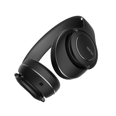 MHTEC Bluetooth Headphones Over Ear, 90 Hours Playtime Wireless Headphone with 3 EQ Modes, Noise Isolating HiFi Stereo with Deep Bass, Microphone, Soft Earpads for Cellphone/PC