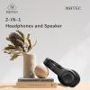 MHTEC Bluetooth Headphones Over Ear, 90 Hours Playtime Wireless Headphone with 3 EQ Modes, Noise Isolating HiFi Stereo with Deep Bass, Microphone, Soft Earpads for Cellphone/PC view 2