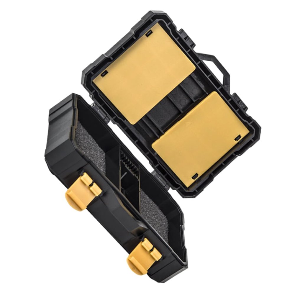 Happyyami 1pc Camera Case Shockproof Memory Card Holder for Photography Accessories Black