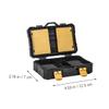 Happyyami 1pc Camera Case Shockproof Memory Card Holder for Photography Accessories Black view 2