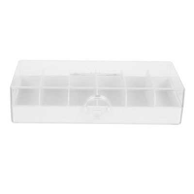 TEHAUX Organizer Cover Portable Cord Storage Box Compartments for Clean and Tidy Charging Cables for Home Office and Travel Storage