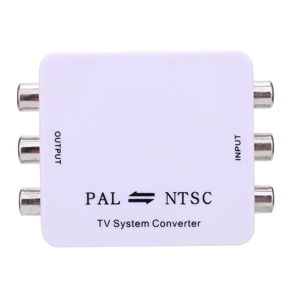 ANGGREK Bidirection Mini Converter, No Need to Install Drivers PAL to NTSC Converter, for Home