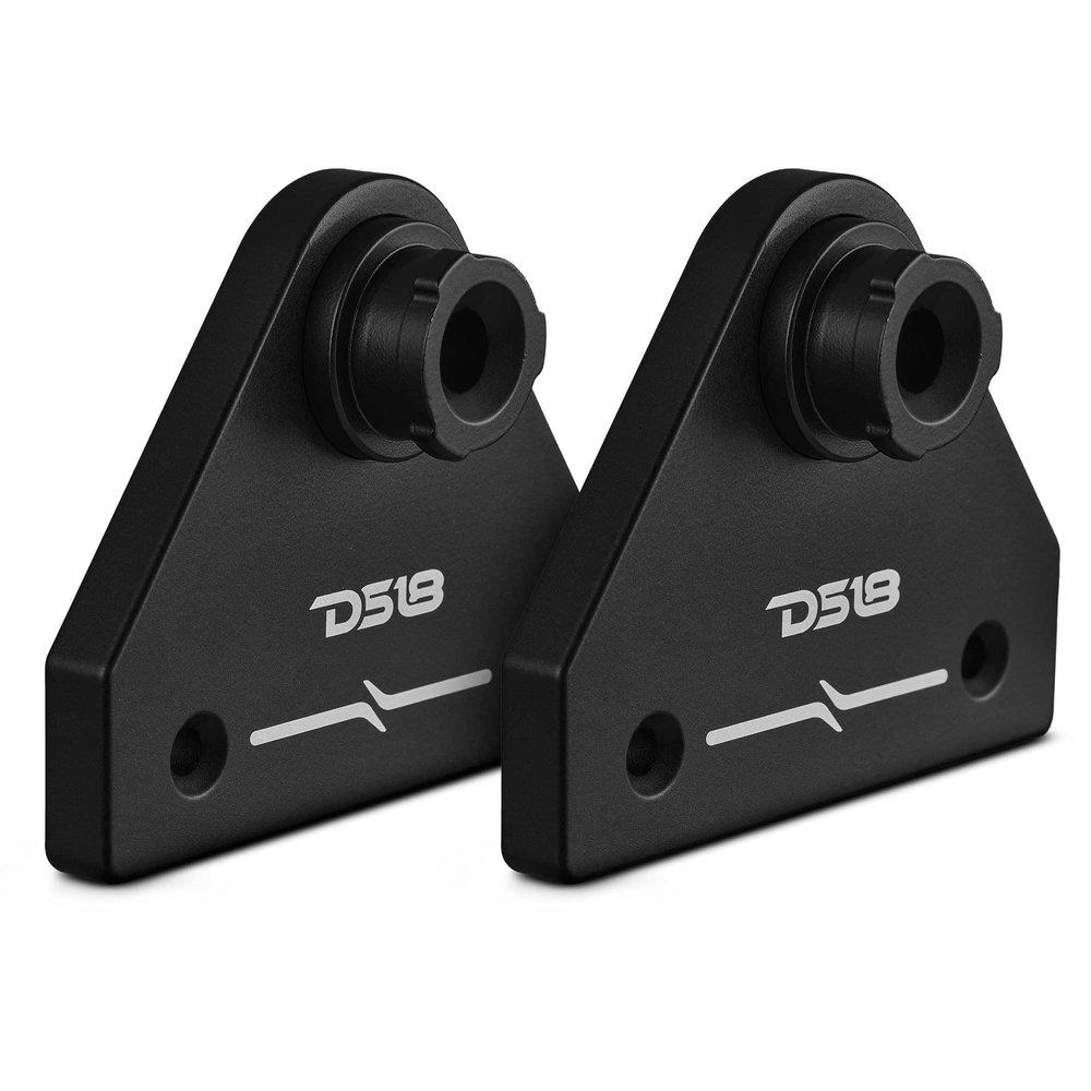 DS18 JL-RCTM Tower Speaker Mounting Bracket Compatible with 4-Door JL Jeep Roll Cages, 360- Degree Rotation, Easy Installation - Pair