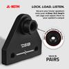 DS18 JL-RCTM Tower Speaker Mounting Bracket Compatible with 4-Door JL Jeep Roll Cages, 360- Degree Rotation, Easy Installation - Pair view 3
