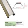 HQLBD Stainless Steel Cable Raceway Cord Cover, Self Adhesive Waterproof Floor Cable Cover Cord Management for Home/Office(Rose Gold,9m/900cm/29.5ft) view 3