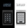IP67 Security Access Control Keypad with Strong Zinc Alloy Electroplated Anti Case and Luminous Keyboard, Door Access Stand Alone Keypad Support Proximity Card view 3