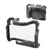 Aluminum Alloy Camera Cage with 1/4in 3/8in Screw Holes, Quick Release Plate, Cold Shoe Mount, for 200D, for 200DII Camera,Supports Effortless Transitions Between Devices view 1