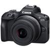 Canon EOS R100 Mirrorless Camera with 18-45 Lens + 55-210mm Lens + 128 GB Memory + Pro Series 0.43x Af Wideangle Lens + Pro Series 2.2X Af Telephoto Lens + More (32 pc Bundle) (Renewed) view 2
