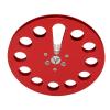 Fydun 1/4 7 Inch Take Up Reel, 1 4 Takeup Universal 11 Holes, Empty Tape Easy Installation Cord Reels for Recording Red Aluminum Alloy High Nce Hole (Red) view 1