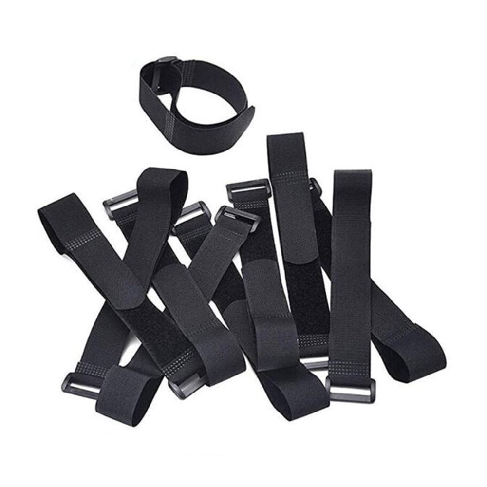 10 Pcs Reusable Fastening Cable Straps Cable Ties MultiPurpose Hook And Loop Cord Ties, Cable Management Cord Organizer Tidy(20x200mm)