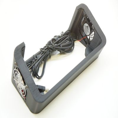 3DEXL Angled Pro Streamer Stand Tower for ATEM Mini Pro 30 Degree (with Cooling Fans)