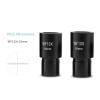 10X Biological Microscope Optical Lens WF10X 18mm Wide Angle Eyepiece with Micron Graticule Wide Angle 23.2mm Installation Size(2 PCS) view 2