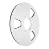 Fydun 10 Inch Empty Tape Reel, 10.5 1 4 Open 3, Holes Receiver Cord Reels for Recording Opening Easy to Use (Silver) view 2