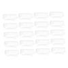 COOPHYA 20pcs Transparent Adhesive Vinyl Record Sleeves Self-Adhesive Outer Sleeves for Vinyl Record OPP Storage Bags and Easy to Use view 1