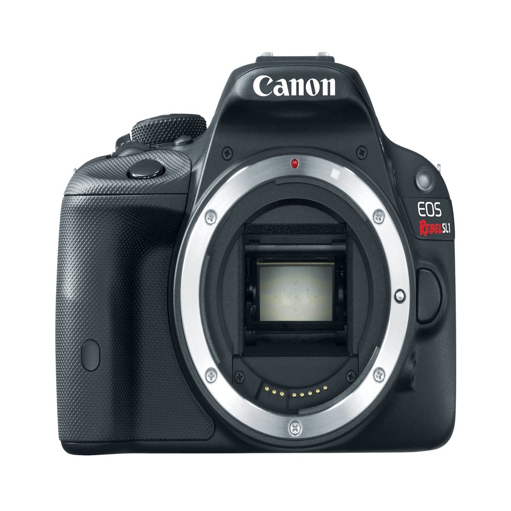 Canon EOS Rebel SL1 18.0 MP CMOS Digital Camera with 3-inch Touchscreen and Full HD Movie Mode (Body Only) (Renewed)