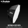 Profoto Softbox 4-Feet Octa Quick Set-Up Light Modifier with Diffuser (White Interior) Bundle with Softgrid 4-Feet Octa (2 Items) view 2