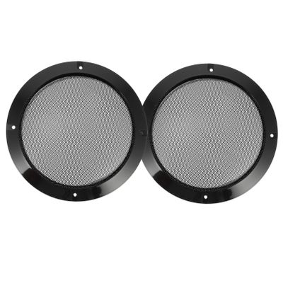 CAXUSD 2pcs Speaker Cover Mesh Grill Grates Replacement Sturdy Craftsmanship for Car Audio Protection