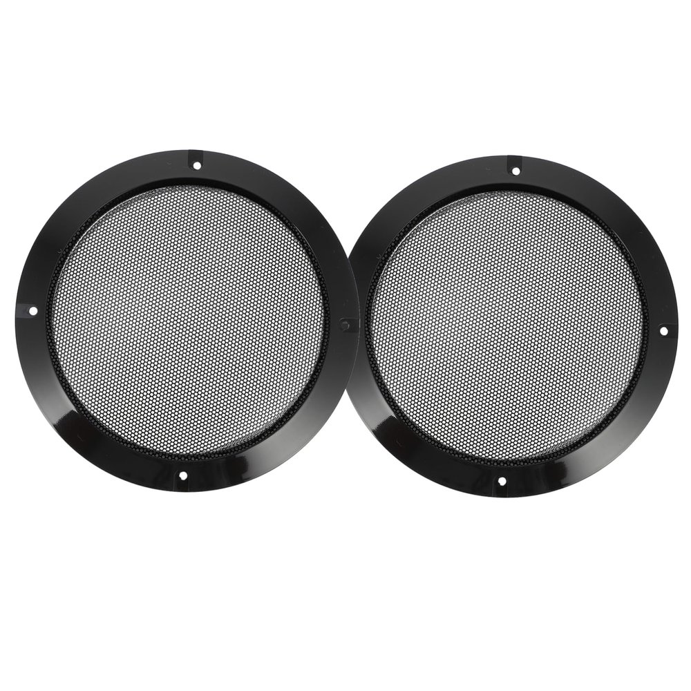 CAXUSD 2pcs Speaker Cover Mesh Grill Grates Replacement Sturdy Craftsmanship for Car Audio Protection