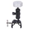 Adjustable Clamp Mount for Mini Satellite Dish - RV Ladder Mount with Dual Ball Head for Trailers, Yachts, and Rooftops - CNC Aluminum Alloy, Portable & Multifunctional view 2
