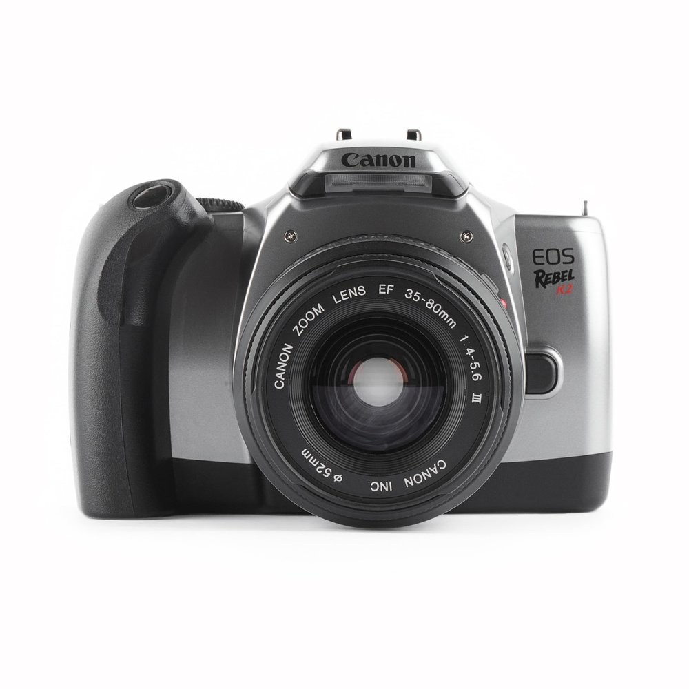Canon EOS Rebel K2 35mm SLR Camera w/ EF 28-80 II Lens Kit (Renewed)