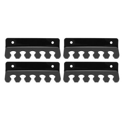 Cable Holder Clamp/Holder Cable Straps Multi Cable Organization with Push to Open Mechanism Cable Clips Secure Installation Cord Organizer for Desk or Wall Cable Holder Clamp/Holder 5 Slots Cord