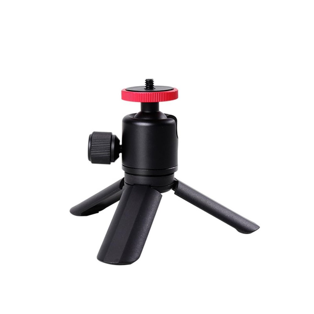 CONGARTENO Thread Mount for Camera Tripod Rotatable Tripod Easy to Use Locking Nut Compatible All Screw Equipment Black