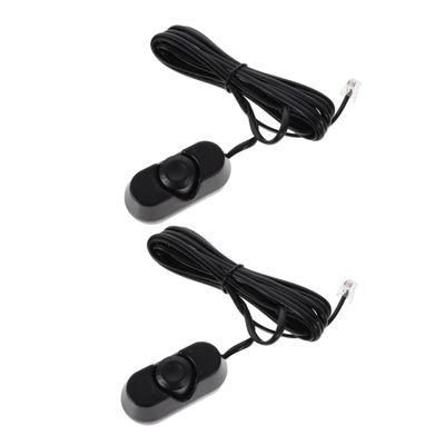 Healifty 2pcs Volume Control Knob for Car Amplifier Subwoofer Volume Controller Remote Adjuster Car Amplifiers Automotive Accessory