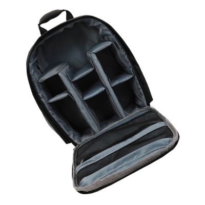 Happyyami Waterproof Camera Backpack Outdoor Side Pockets Camera Carrying Case Organizer Shockproof Sponge