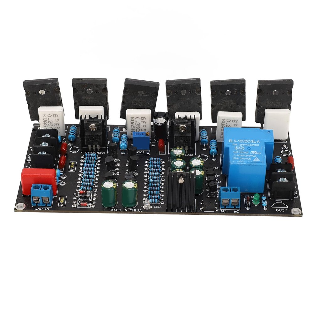 300W Performance Amplifier Plate Module for Speaker, Wide Voltage Range, Simple Home Audio Enthusiasts