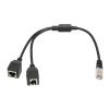 Ethernet Anti Interference Splinter Cable for The Modem of The Router, Splinter Cat5 RJ45 Cable with a More Stable Connection, Suitable for Surfing Movies in Internet Games view 1