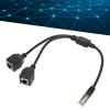 Ethernet Anti Interference Splinter Cable for The Modem of The Router, Splinter Cat5 RJ45 Cable with a More Stable Connection, Suitable for Surfing Movies in Internet Games view 2