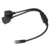Ethernet Anti Interference Splinter Cable for The Modem of The Router, Splinter Cat5 RJ45 Cable with a More Stable Connection, Suitable for Surfing Movies in Internet Games view 3