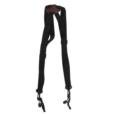 CONGARTENO Adjustable X-Shaped Binocular Harness Strap Elastic Telescope Shoulder Strap for Outdoor Activities Comfortable Chest Support for Hiking and Camping