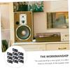 CONGARTENO 10pieces Hanging Brackets for Surround Sound Speakers Wall Mount Speakers Accessories Shaped Hooks view 4