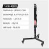 SUNWAYFOTO T1A20R + M3650C CF Monopod + Dolly, Heavy Duty Rolling Stand, Aluminum Alloy w Rubber Wheels view 2
