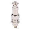 aqxreight 5Pcs Aviation Plug Connector M Fem Wire Panel Power Chassis Metal Fittings 5A GX12 450V2pin Ts, CNC Machine Etc Aviation PlugAviation ConnectorM Fem Wire Panel Power Chassis (6pin) view 2