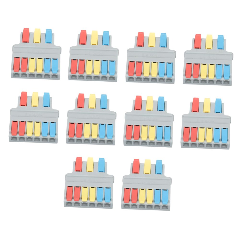 MAGICLULU 20pcs Quick Splice Terminal Blocks Wire Connector Lt Electrical Connector for Home Appliances and Motor Wiring Easy to Install and