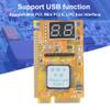 Mtlavishness Debug Card for Laptop and Computer Accessories Support USB Function and Multiple Bus Interfaces Ideal for Laptop Repairing Yellow Abs Material with Four Layer PCB view 2