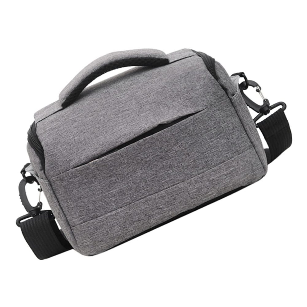Angoily Portable Camera Bag Handheld or Shoulder Carry Gray Digital Camera Protective Case