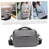Angoily Portable Camera Bag Handheld or Shoulder Carry Gray Digital Camera Protective Case view 2