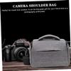 Angoily Portable Camera Bag Handheld or Shoulder Carry Gray Digital Camera Protective Case view 4