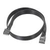 YWZBQL Wen ST HD Audio/USB2.0 9pin Header Computer Motherboard Front Extension Cable Male to Female Connection Flat Cable(USB,20cm) view 1