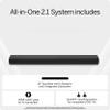 VIZIO SV210Y-08 32 Inch All-in-One Dolby Atmos Soundbar with Bluetooth-(Renewed) view 3