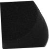 OUNONA 2pcs Speaker Sponge Covers for Enhanced Bass Response Acoustic Damping for Speaker Bass Port Tube Easy Installation Noise Reduction Black Diameter Height view 4