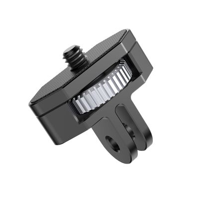 Aluminium Alloy Action Camera Adjustable Connector 1/4 Adapter for DJI Pocket 2 for Insta360 for One X2 for SLR Accessory