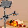 YUYUFA LED Desktop Fill Light Mobile Phone Holder RGB Selfie Overhead Live Broadcast Telescopic Floor Tripod view 3